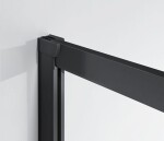 H K - Sprchový kout NERO 120x90 . L/P varianta SE-NERO12090