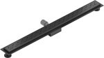MEXEN/S - Flat M12 odtokový žlab 90 cm černý 1721090-15