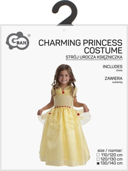 Kostým Princezna Bella 130/140 cm