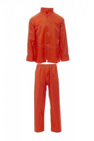 Oblek do deště Payper SET-NYLON Barva: Oranžová Fluo, Velikost: L (000357009302001L)