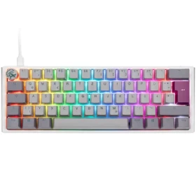 Ducky One 3 Mini Cherry MX-Brown šedá / herní klávesnice / podsvícená / mechanická / drátová USB-C / DE (DKON2161ST-BDEPDMIWHHC2)