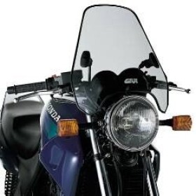 A604 kouřové plexi s montáží na řídítka (plexi A 30 včetně sady D 40), vxš379x445 mm