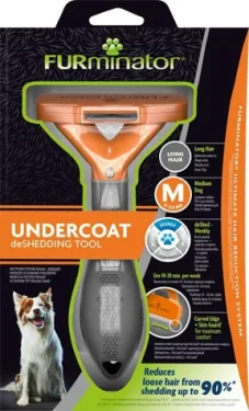FURminator hrablo Dlouhá srst Medium