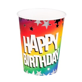 Ptakoviny.cz Kelímky Happy Birthday -10ks