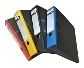 SmartLine Pákový pořadač A4 / 8 cm / černá (ORDNER/A4/8BLACK)