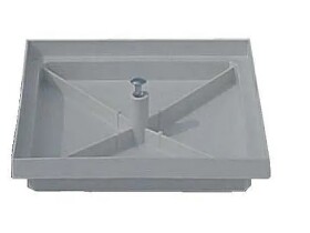 MIDAS Poklop -volitelný povrch, PP, DN 300 x 300 mm, zatížení do 1,5t