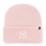 47 Brand Pánská zimní čepice New York Yankees MLB Haymaker '47 CUFF KNIT Pink