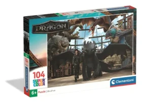 Clementoni PUZZLE Jak vycvičit draka (25079)