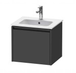 DURAVIT - Ketho.2 Umyvadlová skříňka 44x51x42 cm, 1 zásuvka, grafit mat K25061049490000