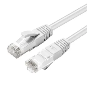 MicroConnect CAT6 U/UTP 0.3m bílá / LSZH (UTP6003W)