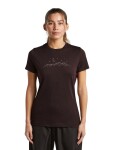 ICEBREAKER Wmns Merino 150 Tech Lite SS Tee Sparkling Sta, Bittersweet velikost: XL
