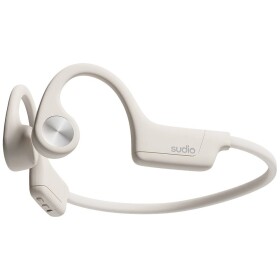 Sudio B2 sportovní Headset bez uší Bluetooth® stereo bílá headset, Sluchátka na lícní kosti, kolem krku, za uši