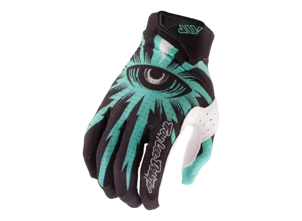 Troy Lee Designs Air Cyclops rukavice Carbon/Real Teal vel. XL