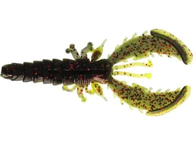 Westin CreCraw Slim Creaturebait Black/Chartreuse / Gumová nástraha / 5,5 cm / 1,5 g / 6 ks (P238-563-239)