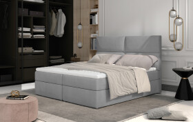 Boxspring Amber Rozměr: 160 x 200 cm, látka: Monolith 84