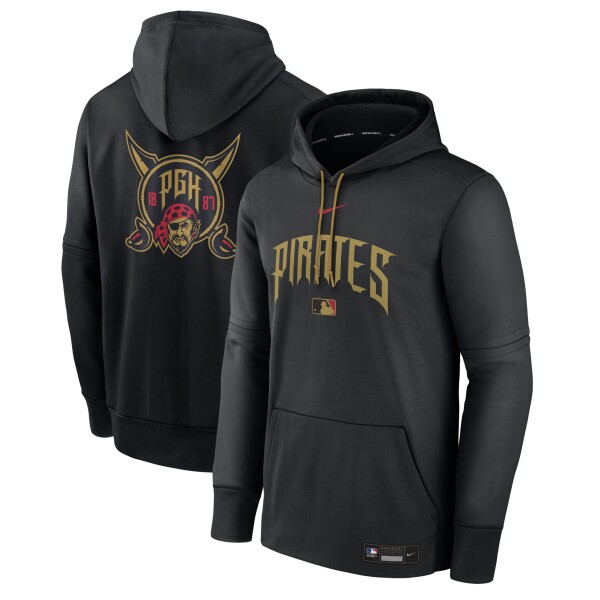 Nike Pánská mikina Pittsburgh Pirates MLB City Connect 2026 Authentic Therma Hoodie Velikost: 3XL