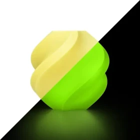 Bambu Lab PLA Glow 1,75 mm Glow Yellow / Tisková struna / 1 kg / s vratnou cívkou (BML-24642)