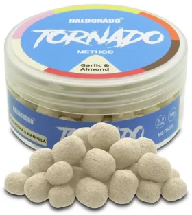 Haldorádó Wafters Method Tornado 30g 6+8mm Česnek/Mandle (HD16745)