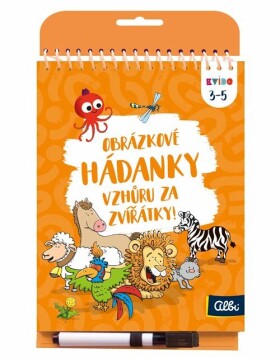 Kvído - Obrázkové hádanky: Vzhůru za zvířátky - Albi