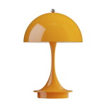Louis Poulsen Přenosná lampa Panthella 160 V3 Opaque Orange, oranžová barva, plast