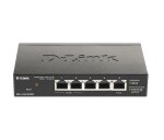 D-Link DGS-1100-05PDV2 5-Port Gigabit PoE Smart Switch, bez zdroje - napájen přes PoE, 2 PoE porty EDF_385421