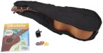 Cascha HH 3956 Soprano Ukulele Bundle Brown