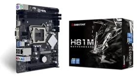 Biostar H81MHV3 / Základní deska / Intel H81 / DDR3 / SATA III / USB 3.0 / GLAN / HDMI+VGA / sc.1150 / m-ATX (H81MHV3 3.0)