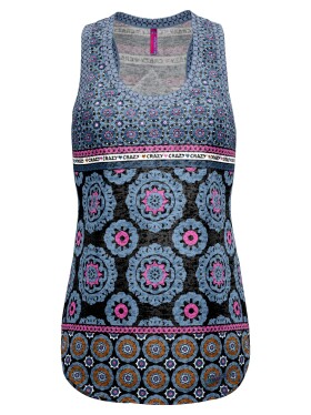 CRAZY Top After Woman, Shibori velikost: S