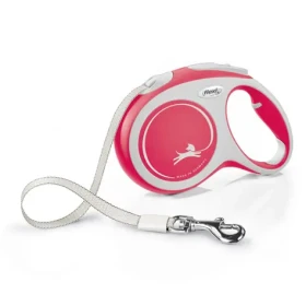 Flexi New Comfort L 5m/60kg červená / Vodítko (348634)