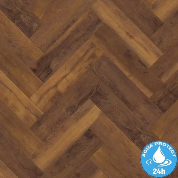 Laminátová podlaha vodeodolná Dub Laguna 8mm AC5 Herringbone K411