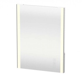 DURAVIT - XSquare Zrcadlo 80x60 cm, s LED osvětlením a vyhříváním XS701100000