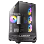 Antec C7 ARGB černá / E-ATX / 2x USB-A / 1x USB-C / 3x 120mm ARGB + 1x 140mm ARGB / bez zdroje / průhledná bočnice (0-761345-10135-6)