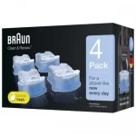 Braun CCR4 Náplň do čistící stanice 4ks (604204)