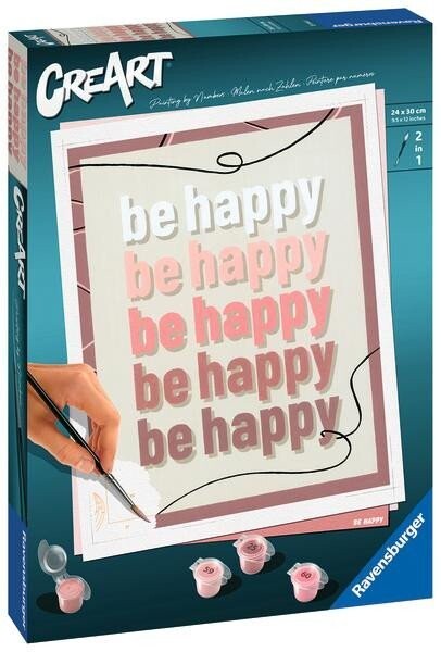 CreArt Buď šťastný: Be happy