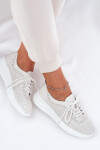 Dámské Kožené Sportovní Boty Vinceza 79532 Bílé 37