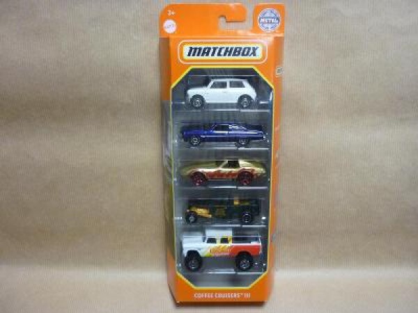 5-pack Matchbox