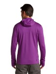 ICEBREAKER Mens Mer 260 QuantuMens IV LS Zip Hoodie, Passion (vzorek) velikost: S