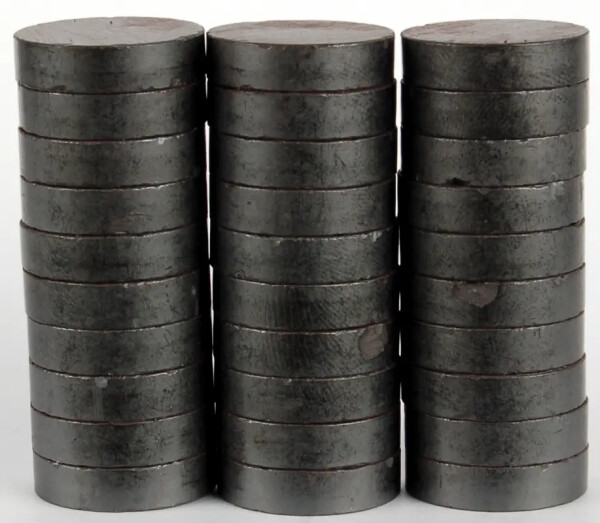 Magnety kulaté 20mm/30ks - šedé