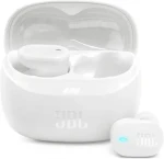 JBL Tune Buds 2 bílá / Bezdrátová sluchátka do uší / ANC / Bluetooth 5.3 / IP54 / výdrž 48 h (JBLTBUDS2WHT)