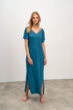 Vamp - Elegantní dámské šaty 16523 - Vamp blue moroccan S