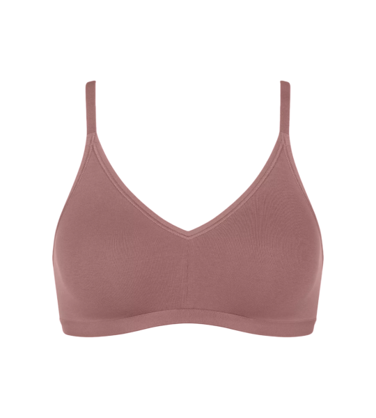 Dámská podprsenka GO Daily Cotton Soft bra - BROWN - hnědá 1141 - SLOGGI BROWN L
