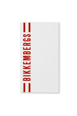 Bikkembergs BKK3MTW01 plážová osuška White/Red 170X90