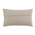 Bloomingville Bavlněný polštář s výplní Seveso 60 x 35 cm, černá barva, textil