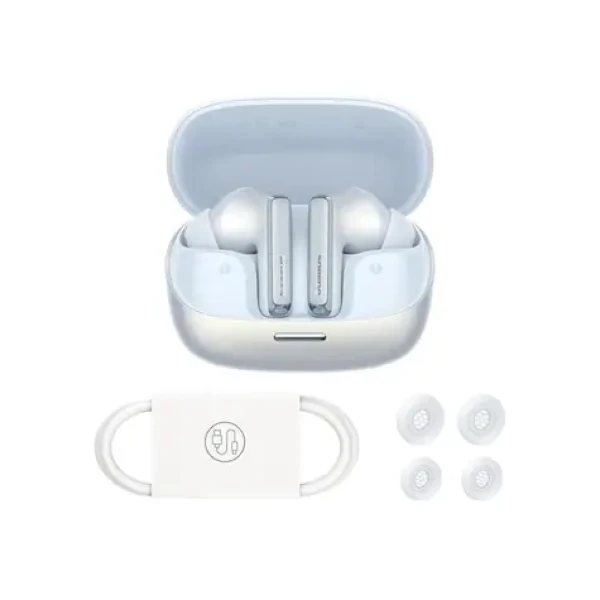 Baseus Bowie M2s Pro bílá / Bezdrátová sluchátka / Bluetooth 5.4 / ANC / 30 h (A00051801213-00)