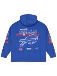 Mitchell & Ness Pánská mikina Buffalo Bills NFL Triple Check Hoodie Velikost: S