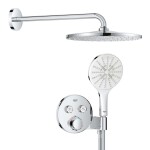 GROHE - Precision SmartControl Sprchový set s termostatem pod omítku, průměr 31 cm, 3 proudy, chrom 34877000
