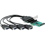 Delock PCI Express Karta na 4 x Sériový RS-232 se zdrojem napětí (89938)