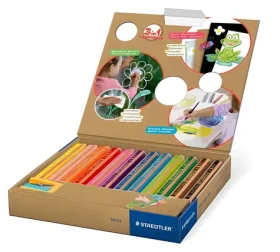 STAEDTLER Pastelky Noris Junior 3v1 / 18 barev / 140 C18 (140 C18 04)