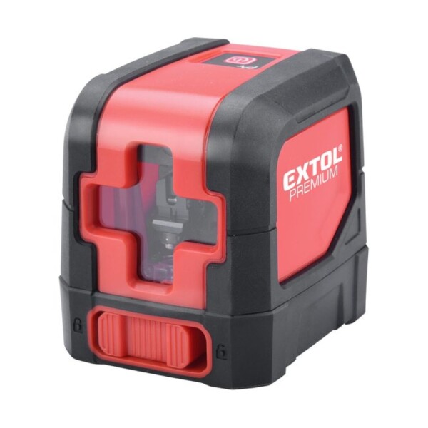 EXTOL PREMIUM 8823306 Křížový laser – zelený, 1H + 1V