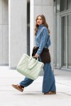 Taška přes rameno Reisenthel Softshopper Puffer iced matcha
